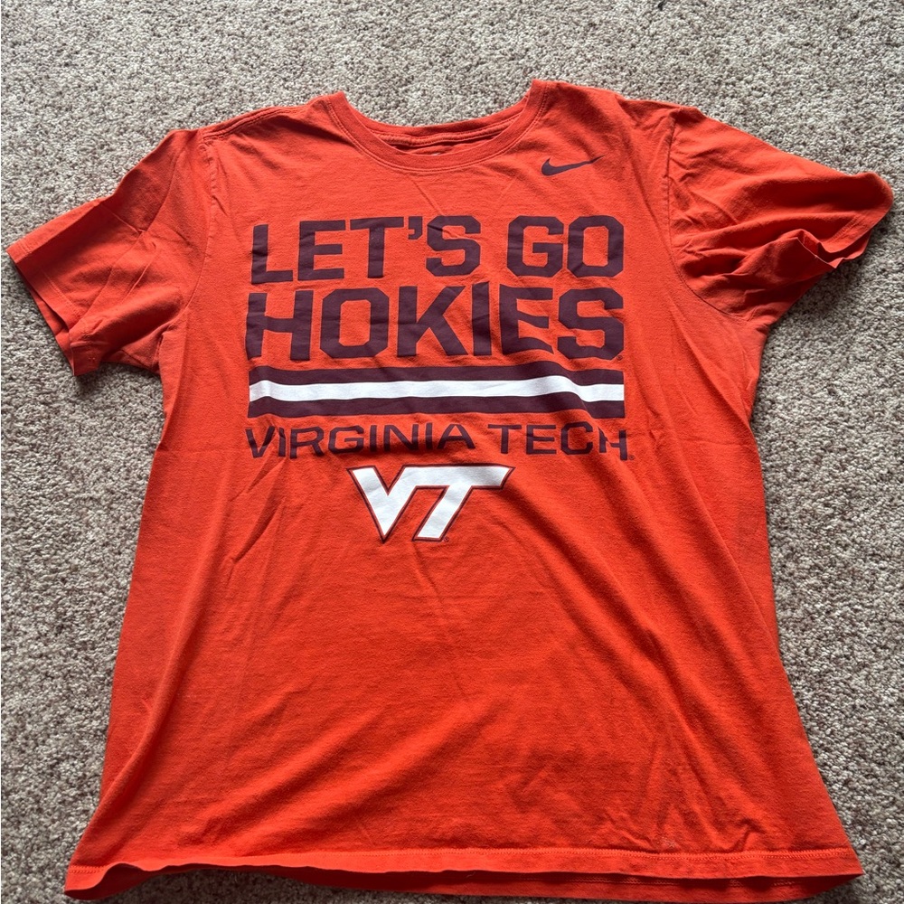 Nike Bright Orange Athletic Tee